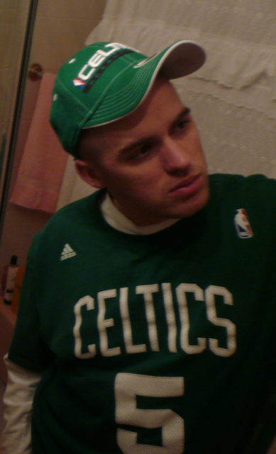 What I had to wear to celebrate the Irish..