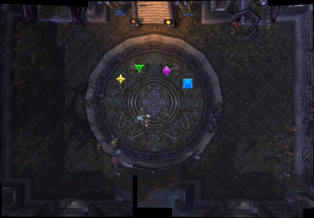 Council of Elders FloorMap With Raid Icons