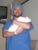 Daddy in scrubs
