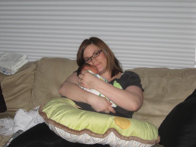 Baby Colin & Mom