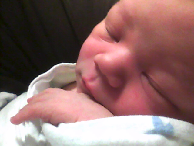 Sleeping Colin (at Hospital)