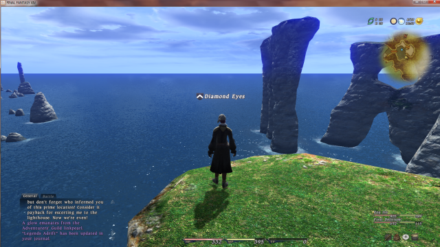 Running around on FFXIV