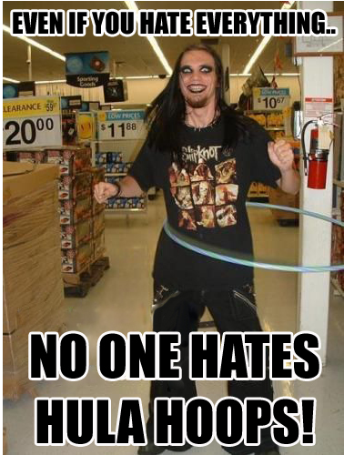 Goth Hula Hoop