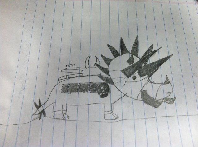 Doodle of Horridon by Diyana