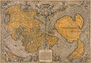 The world as known in 1531.  VERY COOL!