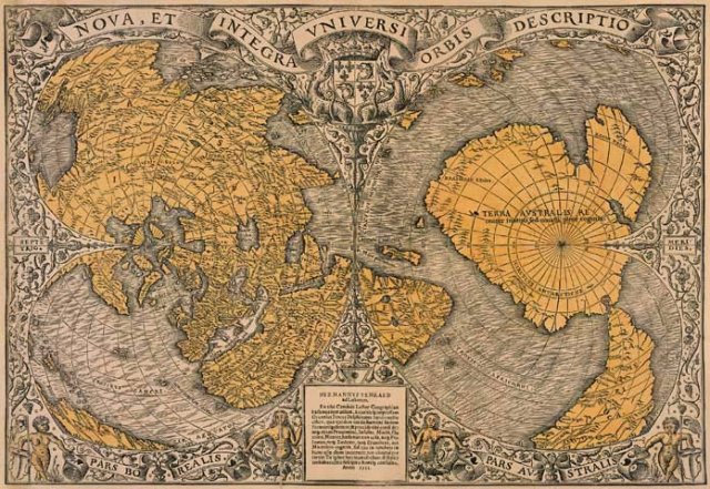 The world as known in 1531.  VERY COOL!