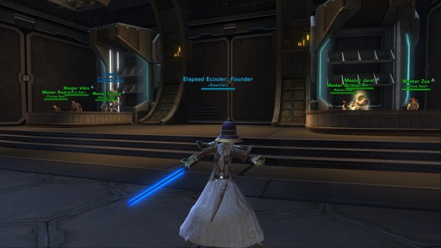 Blue-Black Lightsaber