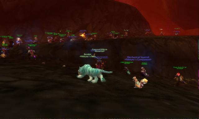 Molten Core Field trip looking for Runes!