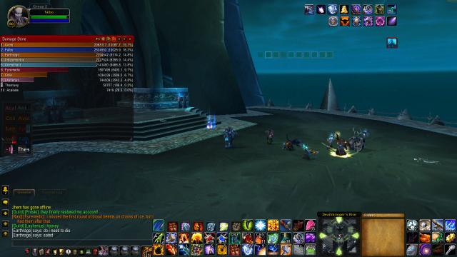 Dps on 10 man ICC heroic Deathbringer