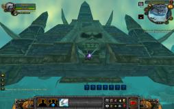 Vehicle UI: Here is a shot of the vehicle UI in wrath.  Special quest vehicles have abilities.  When you get on one of these the hud changes to show the vehicle UI.