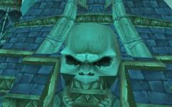 Ontop of Naxx: Hanging around ontop of Naxx. I'm stealthed so I'm a little hard to see.