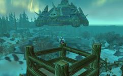 Naxx over winterguard: View of Naxx from Winterguard keep.