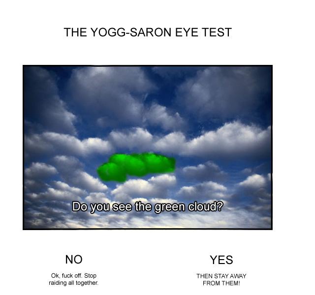 Yogg Eye Test