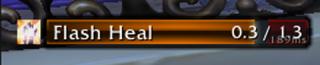quartz cast timer and how it helps heal with latency