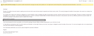Fake email again
