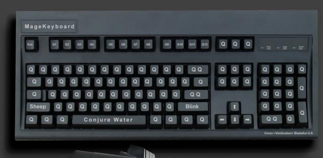 Keyboard for Mages