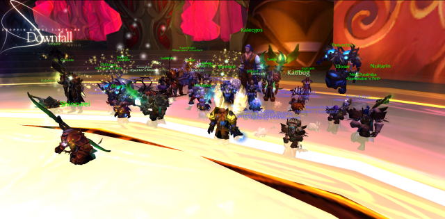 The final kill shot of The Burning Crusade