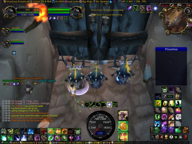 WHEN downfall druids get bored