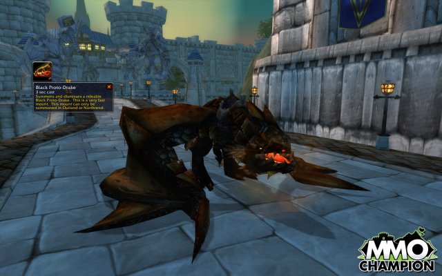 Black Proto Drake