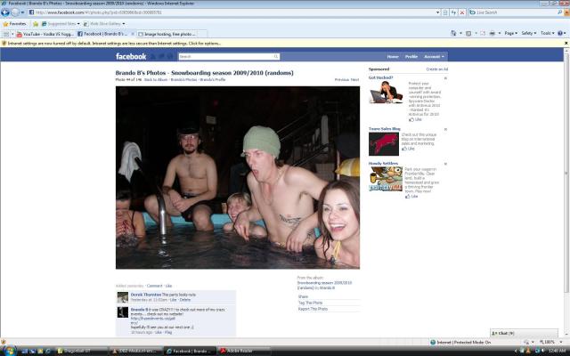 An friends facebook page