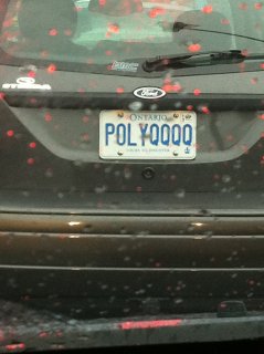 licence plate