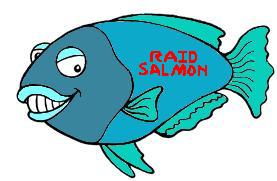 Raid: Salmon Logo