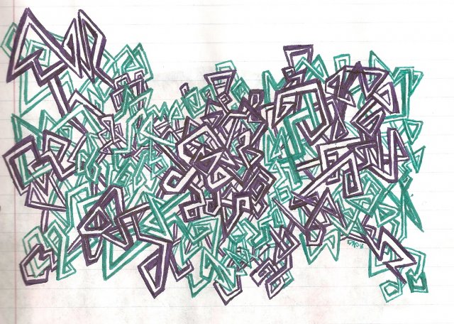 rough sketch of a deje tag