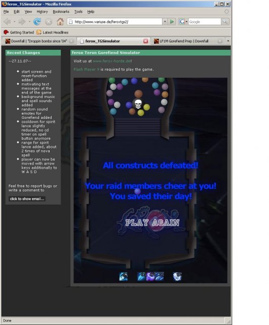 Me winning at TG sim