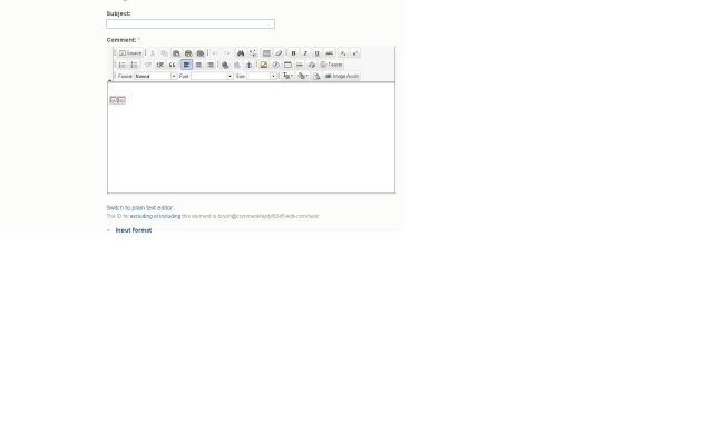 What I see when I post with Mozilla