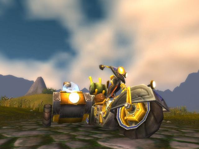 Motorbike in wrath